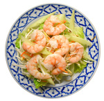 Salade de Crevettes et Pousses de Soja