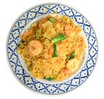 Riz sauté aux Crevettes et Légumes