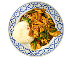 Poulet à la sauce &#34; Basilic Thaï &#34; 
